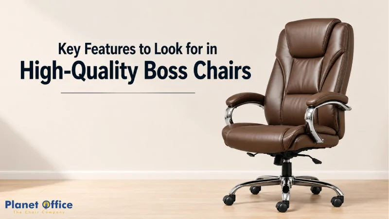 Key Features to Look for in High-Quality Boss Chairs