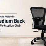 Why Professionals Prefer the Golf Medium Back Ergonomic Workstation Chair for Daily Use