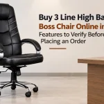 Buy 3 Line High Back Boss Chair Online in India: Features to Verify Before Placing an Order