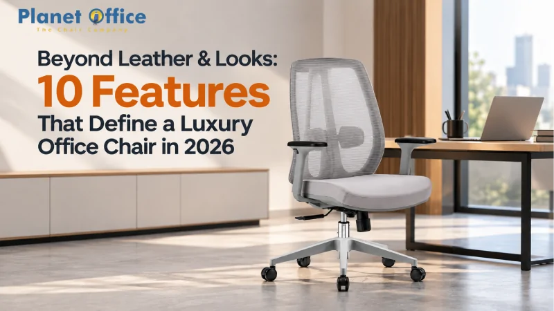 Beyond Leather & Looks: 10 Features That Define a Luxury Office Chair in 2026